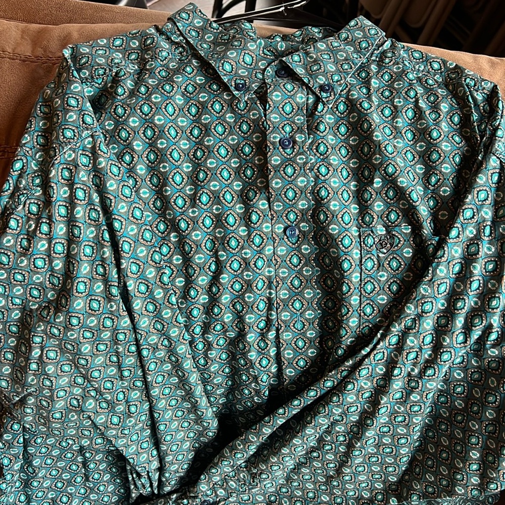 Ariat Dress Shirt long sleeve 3xl